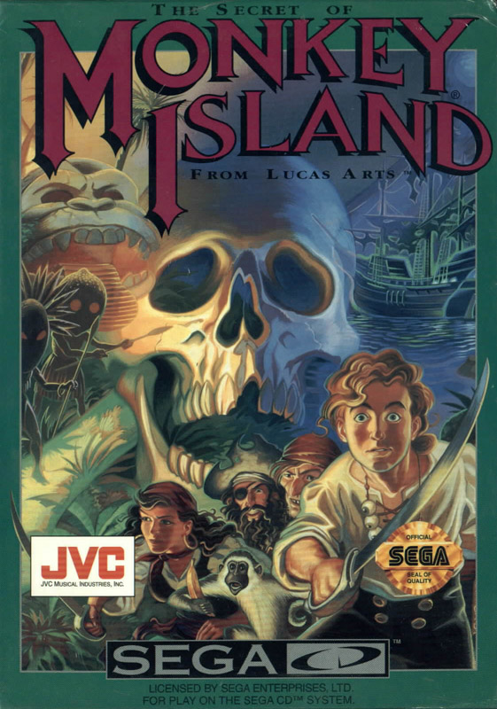 Secret Of Monkey Island, The (U) Front Cover